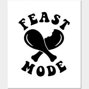 Feast Mode Retro Posters and Art